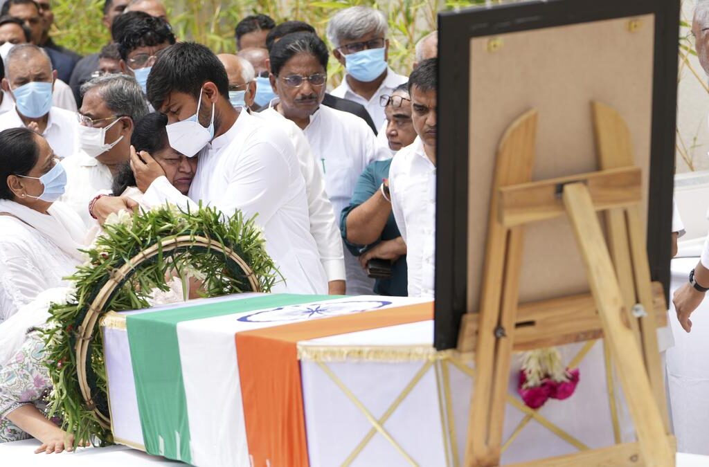 vijay rupani mortal remains after dna match in flight crash